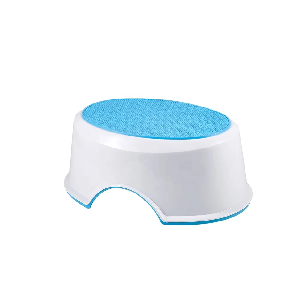 
Blue Color Plastic Baby Sitting Step Stool 