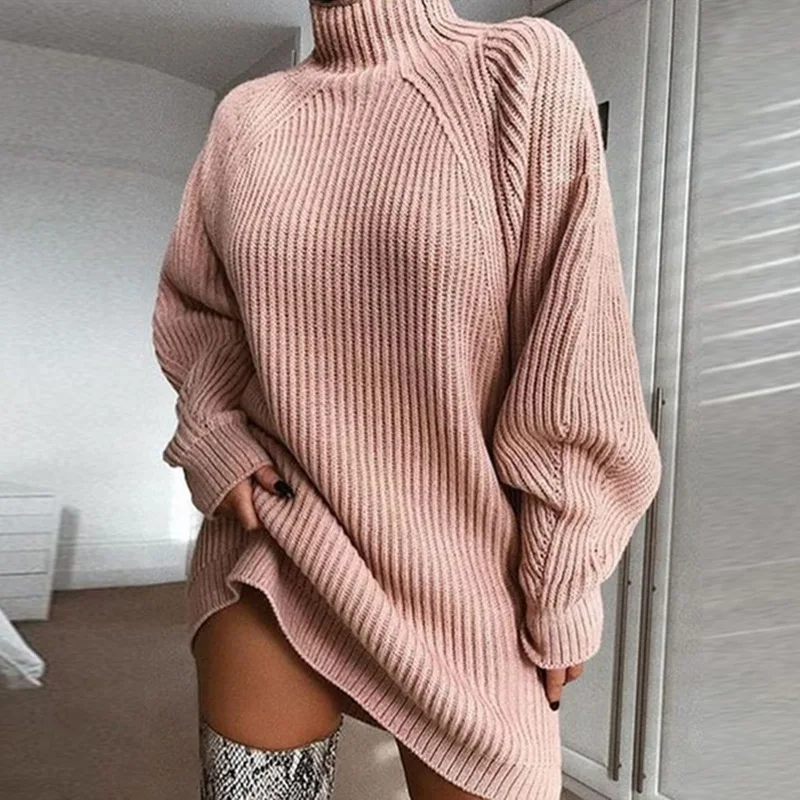 Wish-suéteres De Invierno Para Mujer,Vestidos De Fiesta,Tops De Manga  Larga,Suéter De Algodón,Túnica Holgada Con Cremallera,Mini Vestido Ecowalk  - Buy Vestido De Cremallera Suéter Vestido Túnica Vestido Product on  Alibaba.com