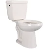 Side Flushing Siphonic Toilet Ceramic Double Flush Two Piece Toilet