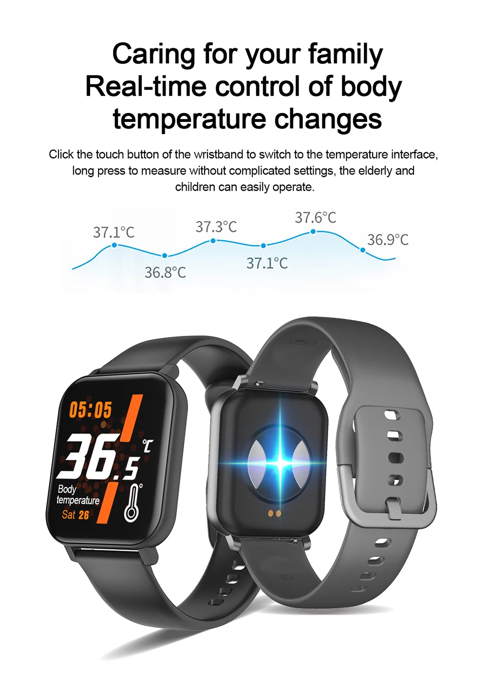 Newest F25 Smart Watch Waterproof Relojes Inteligentes Heart Rate Blood ...