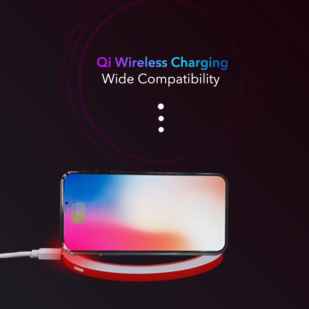 Hailicare Wholesale Round Shape Wireless Charging Light Led Makeup Mirror With Light.jpg