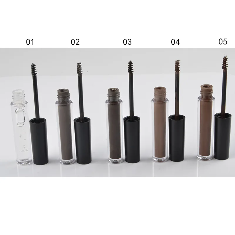 Top Selling 5Colors High Pigmend Waterproof With Brush Private Label Eyebrow Cream Waterproof Tint Male Cosmetics