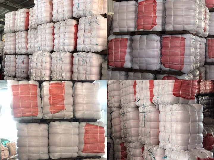 Raschel Mesh Bag Stock