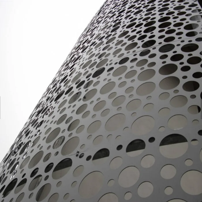 Stainless steel decorative laser cut partition wall divider facade panels for buildings