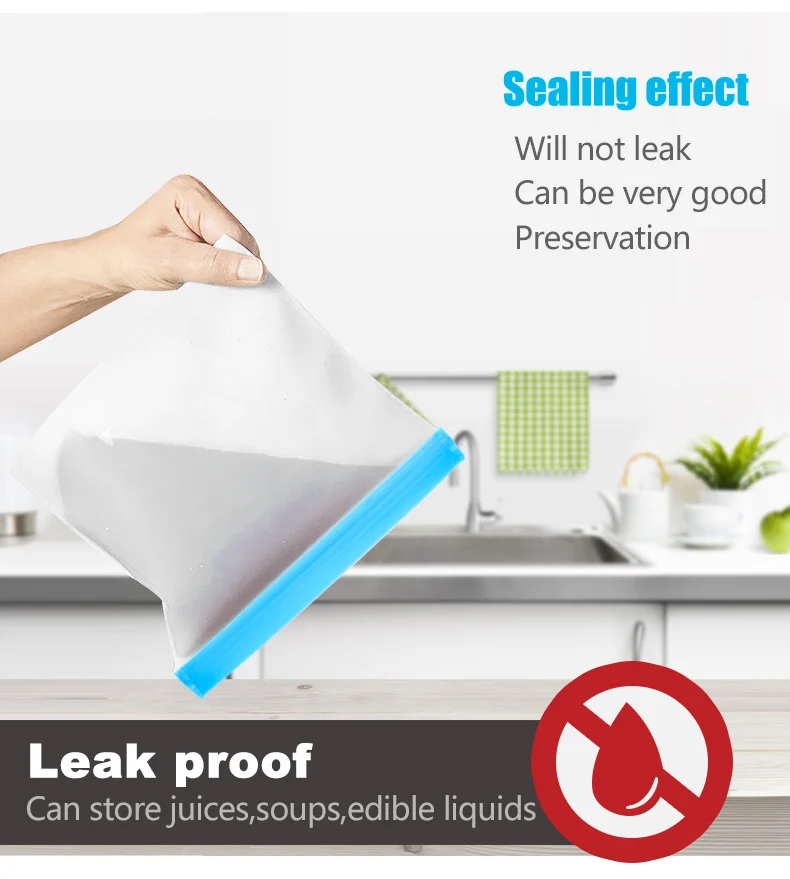 Zip Top Kunden Biologisch Abbaubaren Peva Gefrierschrank Lebensmittel