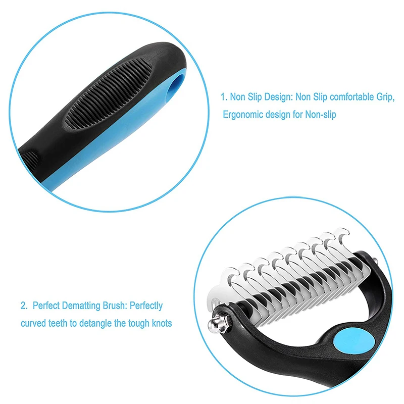 S Original Deshedding Grooming Tool For Dogs Cats Effectively Reduces