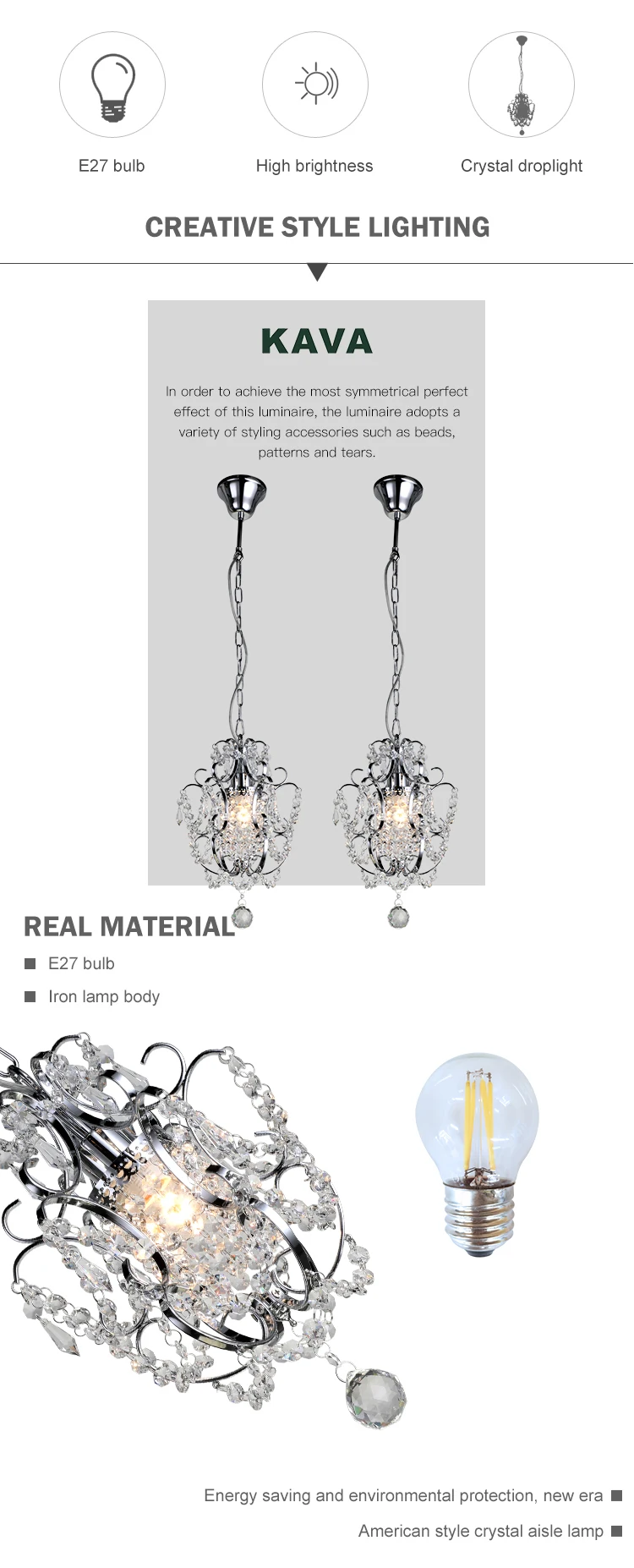 Modern cluster design cast iron beauty graceful farmhouse rustic pendant light