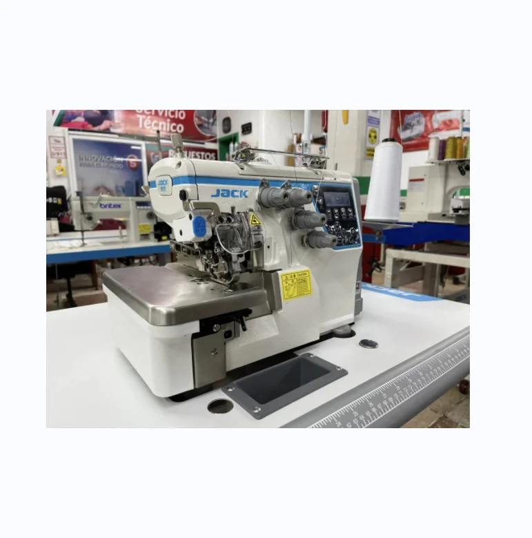 Perfect Quality Jack C6 Automatic Overlock Sewing Machine With 3 4 5