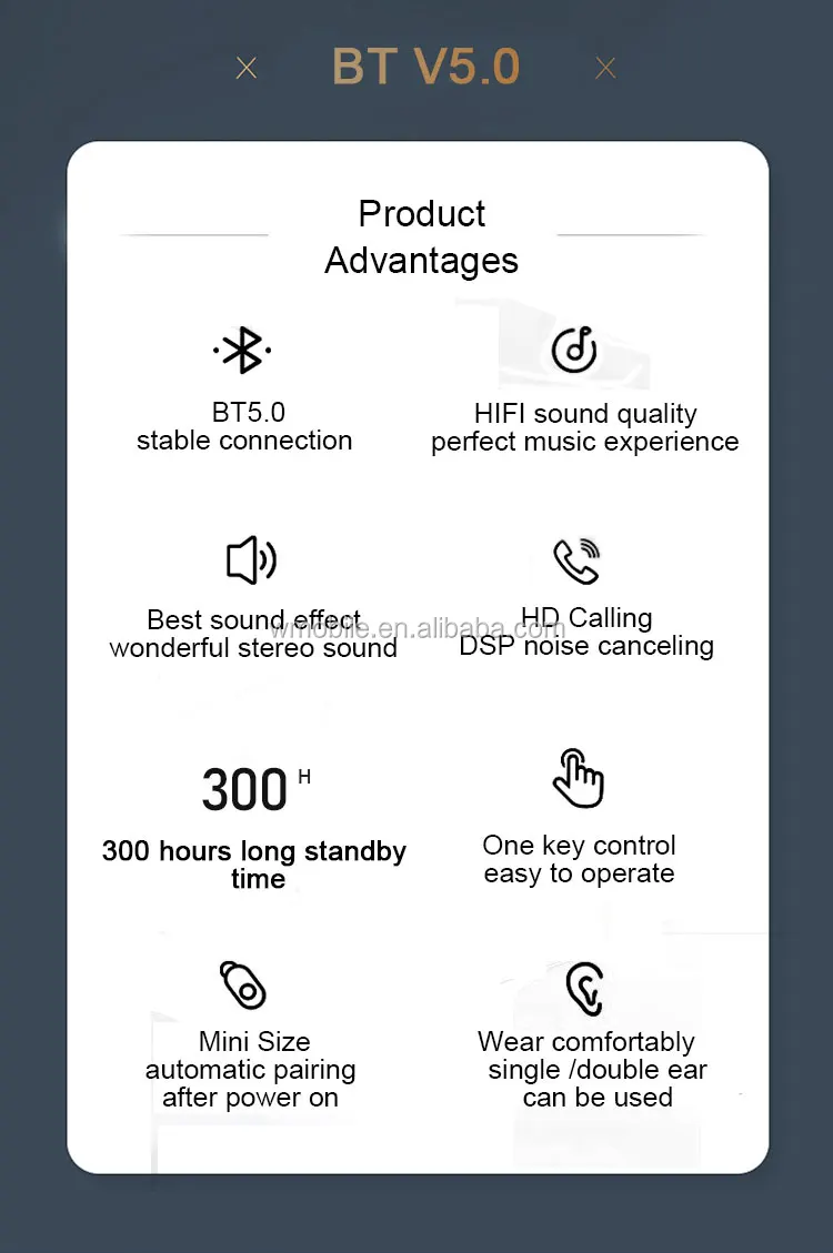2020 New Trends Candy Color TWS True Wireless Earbuds Smart Touch Control Wireless Earphone with LCD Display - ANKUX.COM