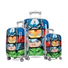 Wholesale OEM Custom ABS Print Trolley Children Boys Kids Luggage Suitcase