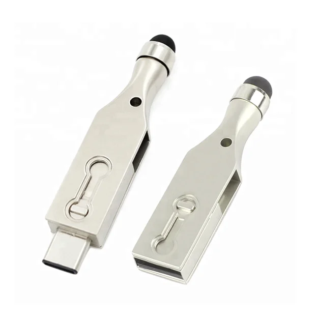 Amazon Hot-selling Waterproof Type C usb flash drives capacitive stylus USB OTG pen drive 32gb 64gb - ANKUX.COM