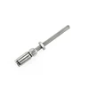 BPMMO series full brass nickel plated male thread extension expansion screw pipe fitting