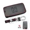 Auto Leather Car Key Case Protection Cover for Renault Koleos Kadjar Samsung QM5 QM6 2016-2018 Holder Protector Covers