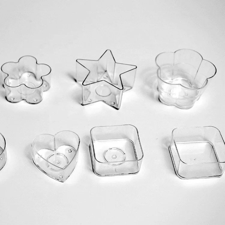 Clear Plastic Tealight Cups Tea Light Candle Products Recyclable