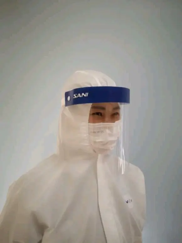 Wholesale Anti-fog PET Daily Protection Disposable Face Shields