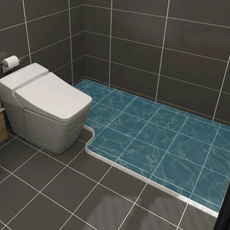 Waterproof Shower Threshold Bathroom Flood Barrier Water Blocker Self