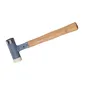 No rebound safe steel cushion strip dead blow hammer with steel and plastic face STF-25