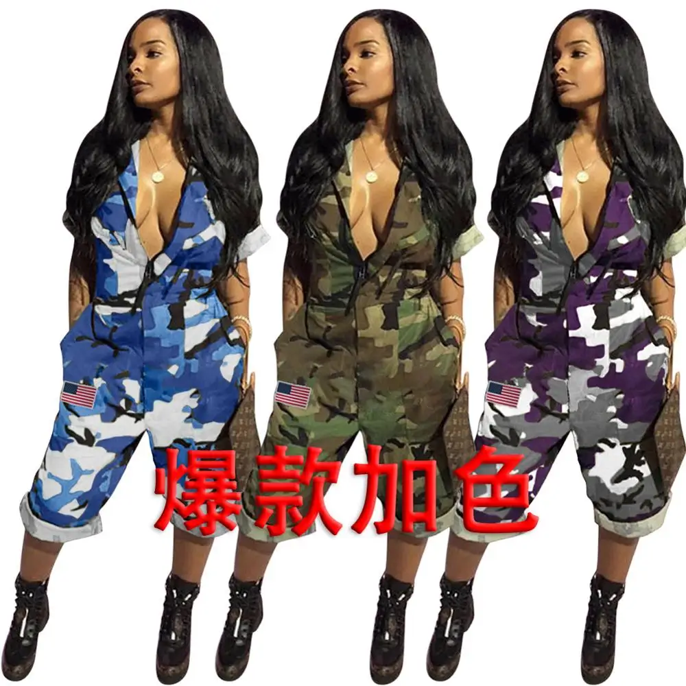 camouflage jumpsuits