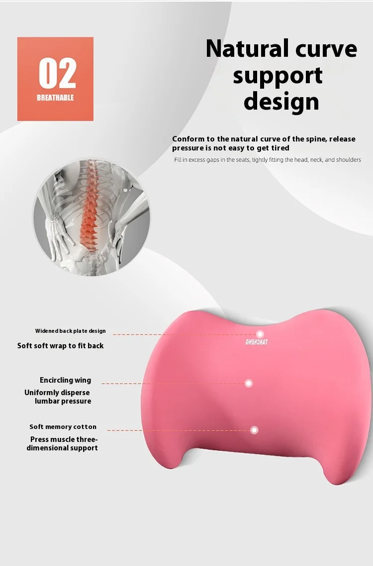 Car Headrest Neck Pillow Summer Driving Airline Grade Neck Cushion Leather Material for Car and Aviations Seat supplier