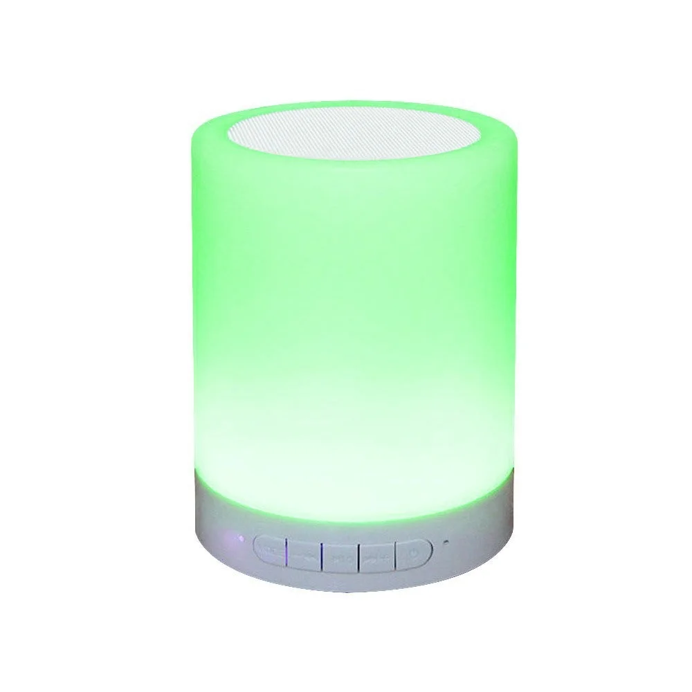Hands-free Call Colorful Touch Control LED Light Lamp With TF Card Music Player LED Bluetooth Speaker - ANKUX Tech Co., Ltd