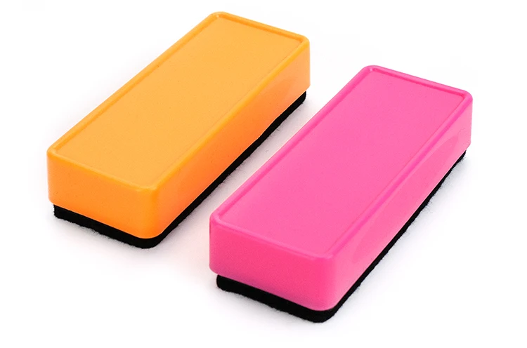 热磁性定制塑料磁性彩色白板橡皮擦,干橡皮擦