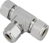 Swagelok type union tee,stainless steel tee fitting