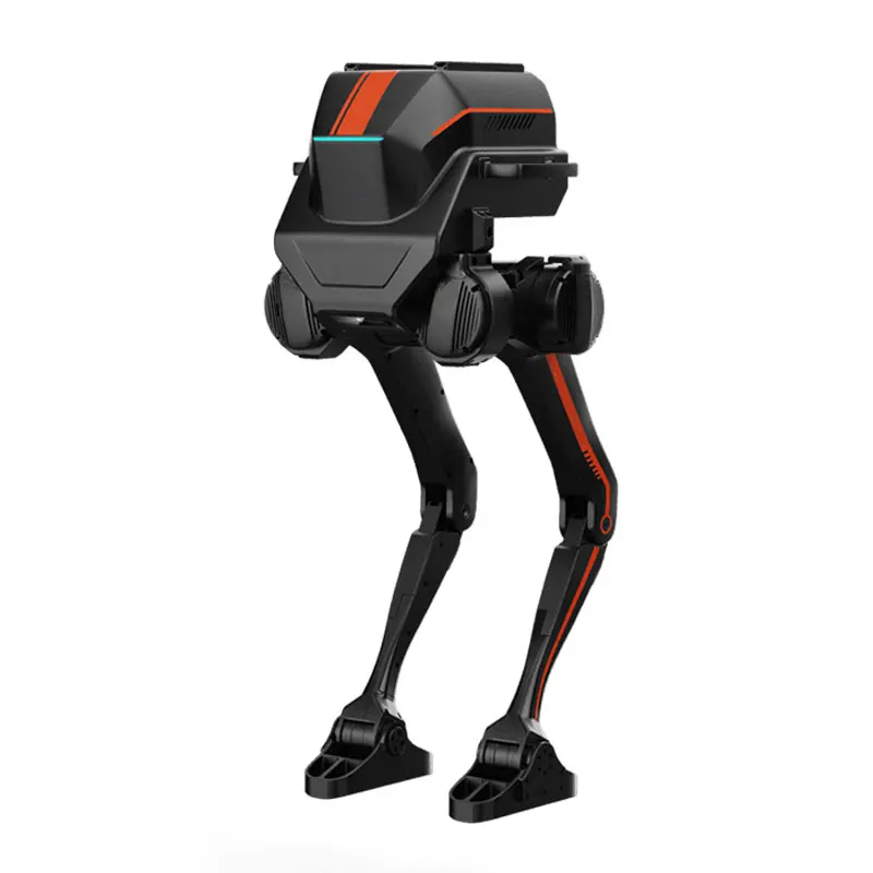 1X NEO robot charging dock with fast-charge indicator light active