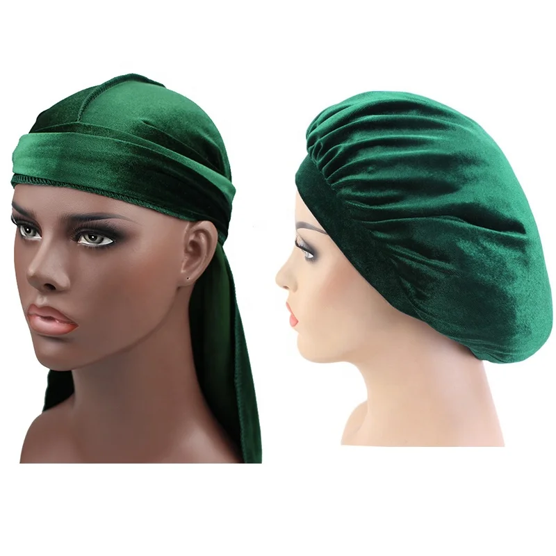 

velvet bonnet,5 Sets