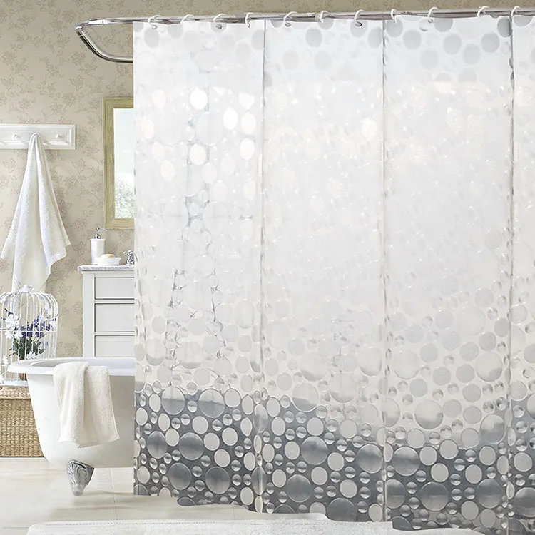 eco-friendly plastic shower curtain