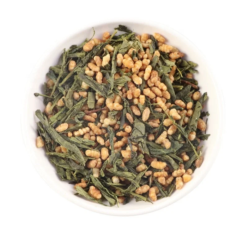 Customized Genmaicha Green Tea Blended Flavored Tea Sencha Tea Bag Buy Dried Fruit Green Tea