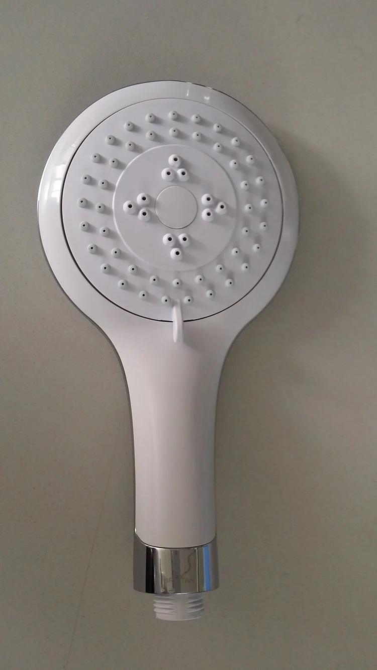 Hot Sale High Quality Three Function Abs Plastic Hand Rain Shower Head