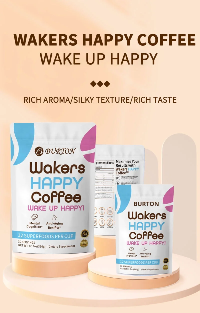 Direct Manufacturer OEM Bulk Supply Instant Mushroom Coffee Bags Rich Arabica Mocha Variety Fruit Chocolate Sugar Bitter Halal