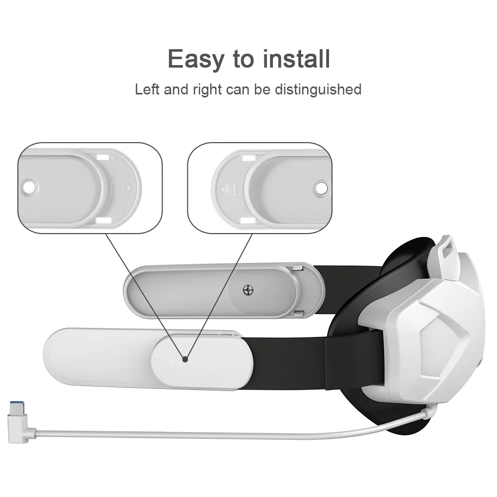 Elite Strap Adjustable Connector Replaceable Vr Accessories Head Strap