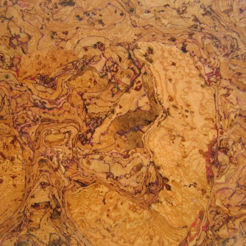 
6mm Cork parquet tiles, heat and sound insulation, warm texture for floor covering most popular pattern in 2017 