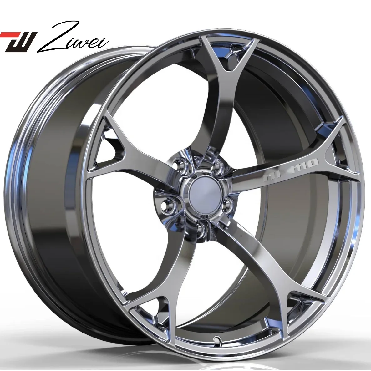 ZW Forged Nismo V1 Style JDM Chrome 5-Lug Concave Wheels 17 18 19