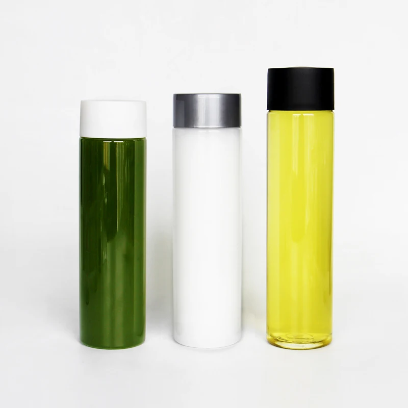Disposable 400ml 500ml 1 Litre Juice Voss Style Plastic Bottle Buy 1