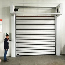 גבוהה מהירות תעשייתי רולר תריס דלתות פלדה