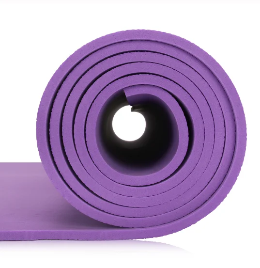 6mm Thick Eva Yoga Mat Nonslip Fitness Pad For Yoga Exercise Pilates