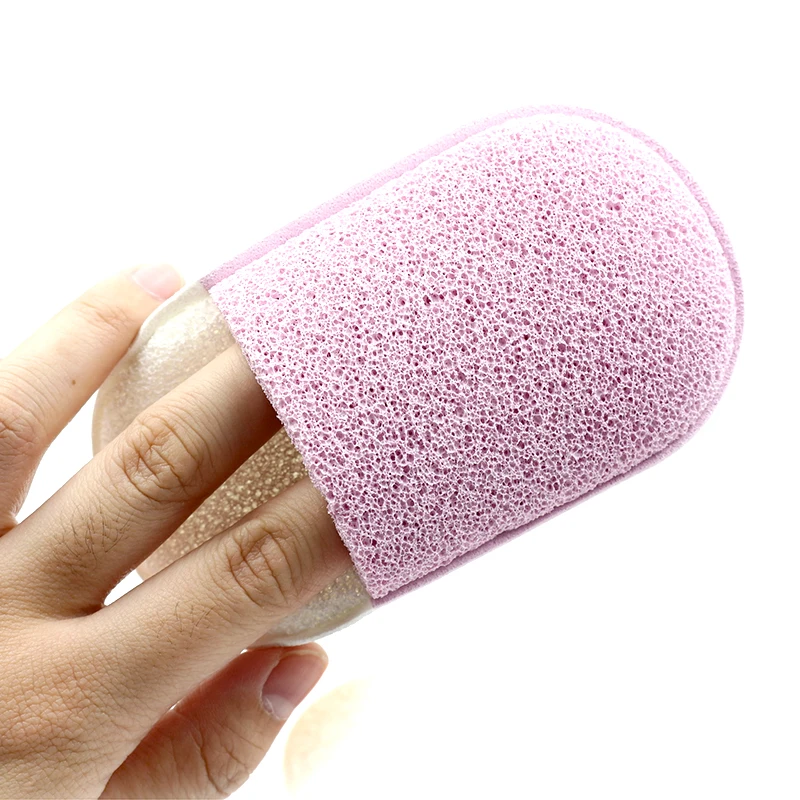 New Design Wholesale Makeup Remover Sponge Nonlatex Washable Glove