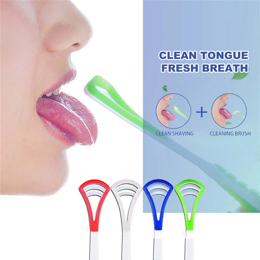 Oral care Plastic Tongue Cleaner Tongue Scraper