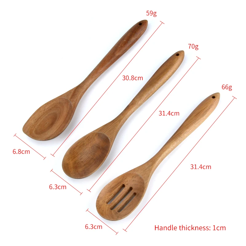 acacia cooking utensils