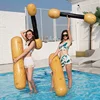 New Adult Swim Ring Water Pair Touch Wood Grain Inflatable Floating Row Mount Adult Water Toys