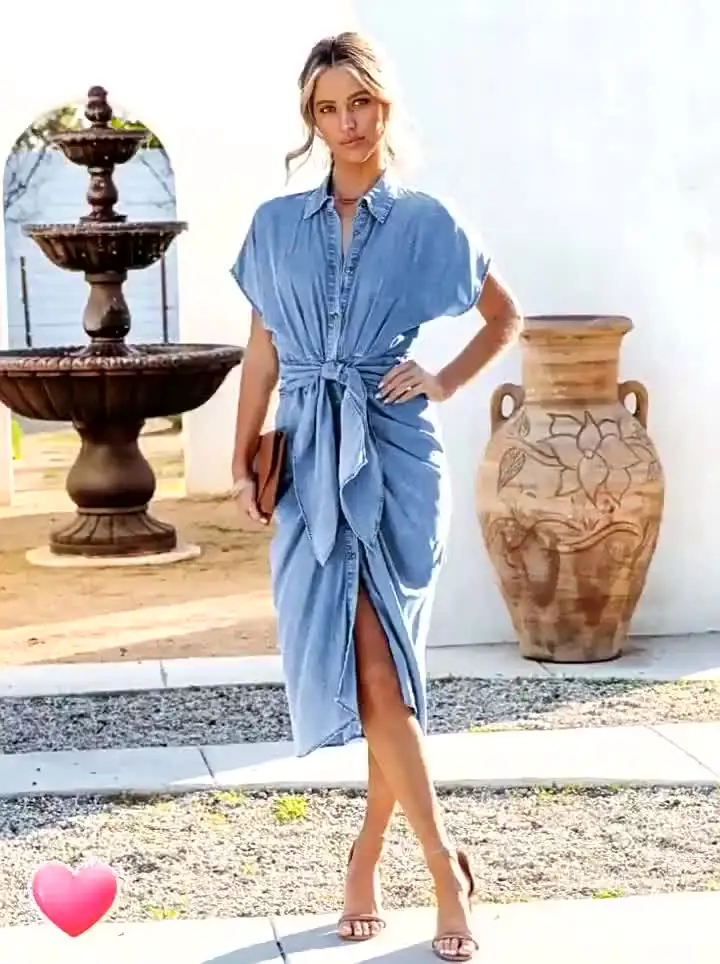 elegant denim dresses for women So Sophisticated