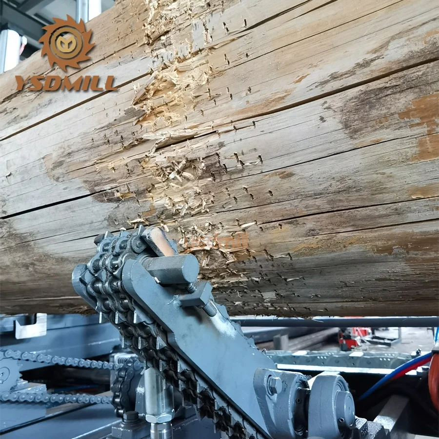 Automatic Laser Vertical Band Sawmill Wood Cutting Machine With Cnc