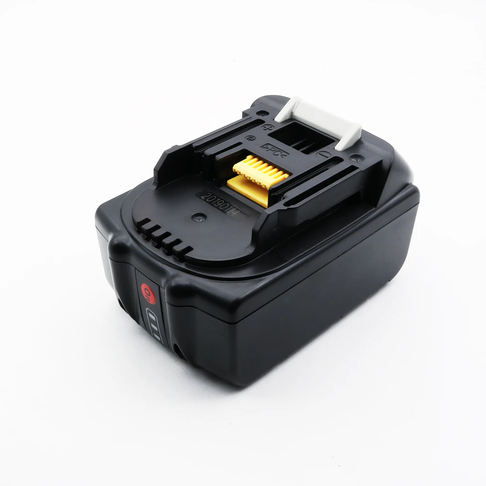 10 Cells 18v 5000mah Li-ion Power Tool Battery Fit For Makita Bl1815 ...