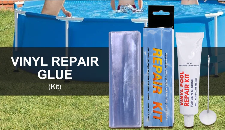 vinyl pool liner repair glue