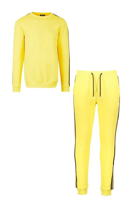 yellow sweat suits