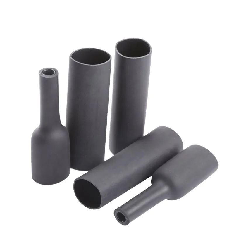 Heat Shrink Tube Black Heat Shrinkable Tubing With High Temperature And