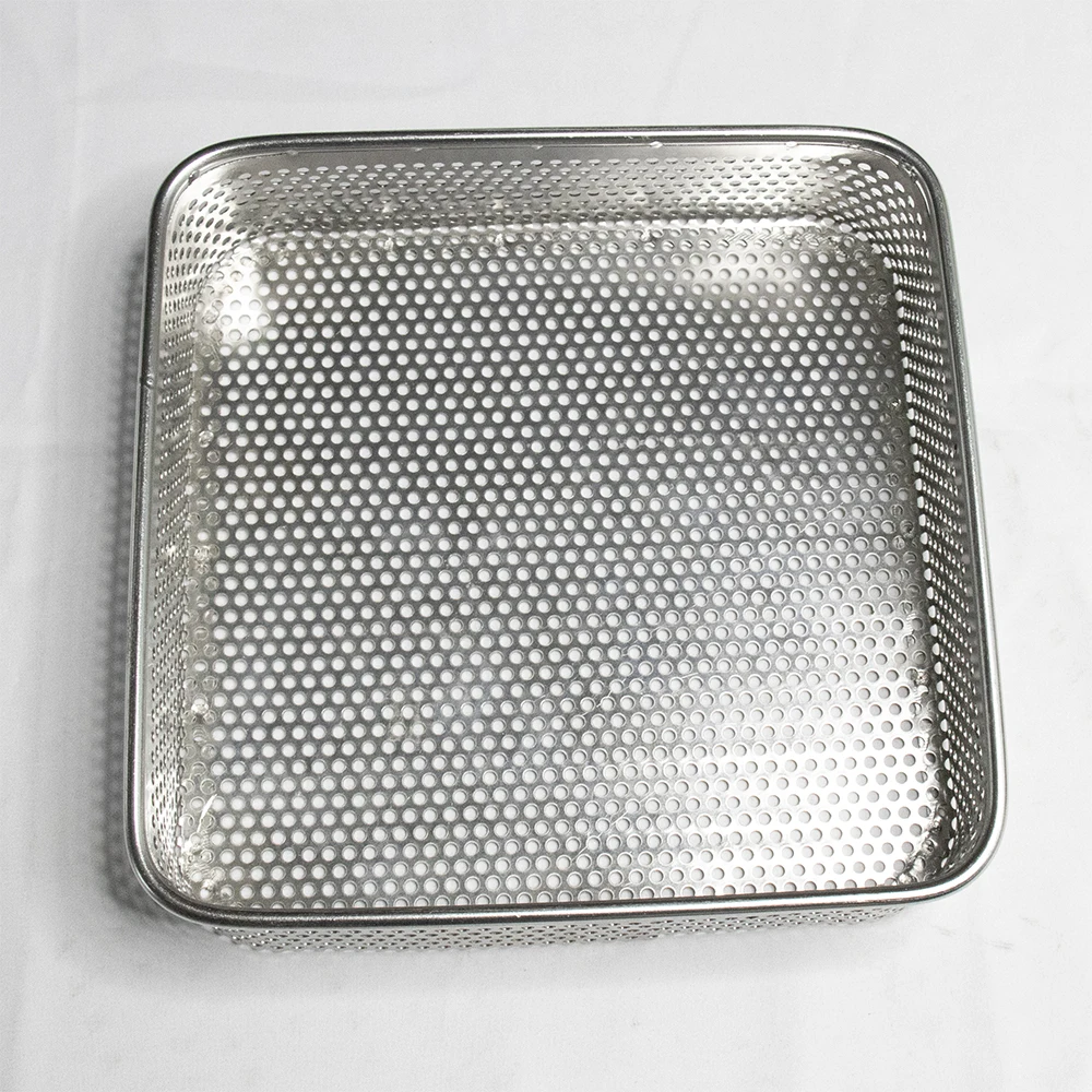 stainless steel perforated wire mesh trays