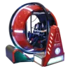 Hot VR 720 flight simulator game Space time shuttle 9D Virtual Reality simulator cockpits for sale in amusement park